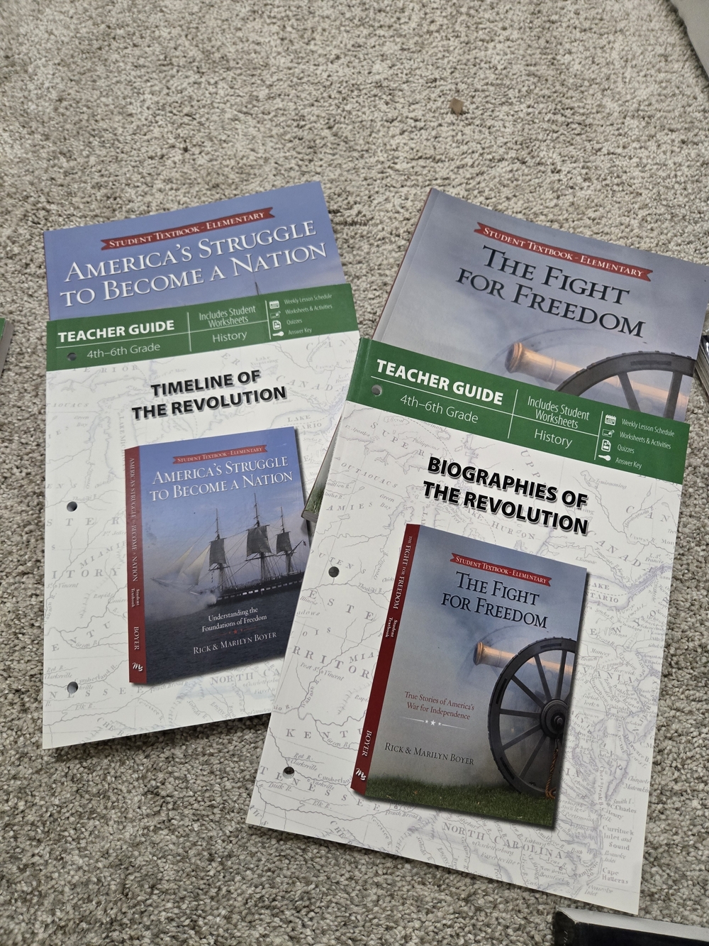 History 4 Book Set MASTERBOOKS, 4th-6th Grade